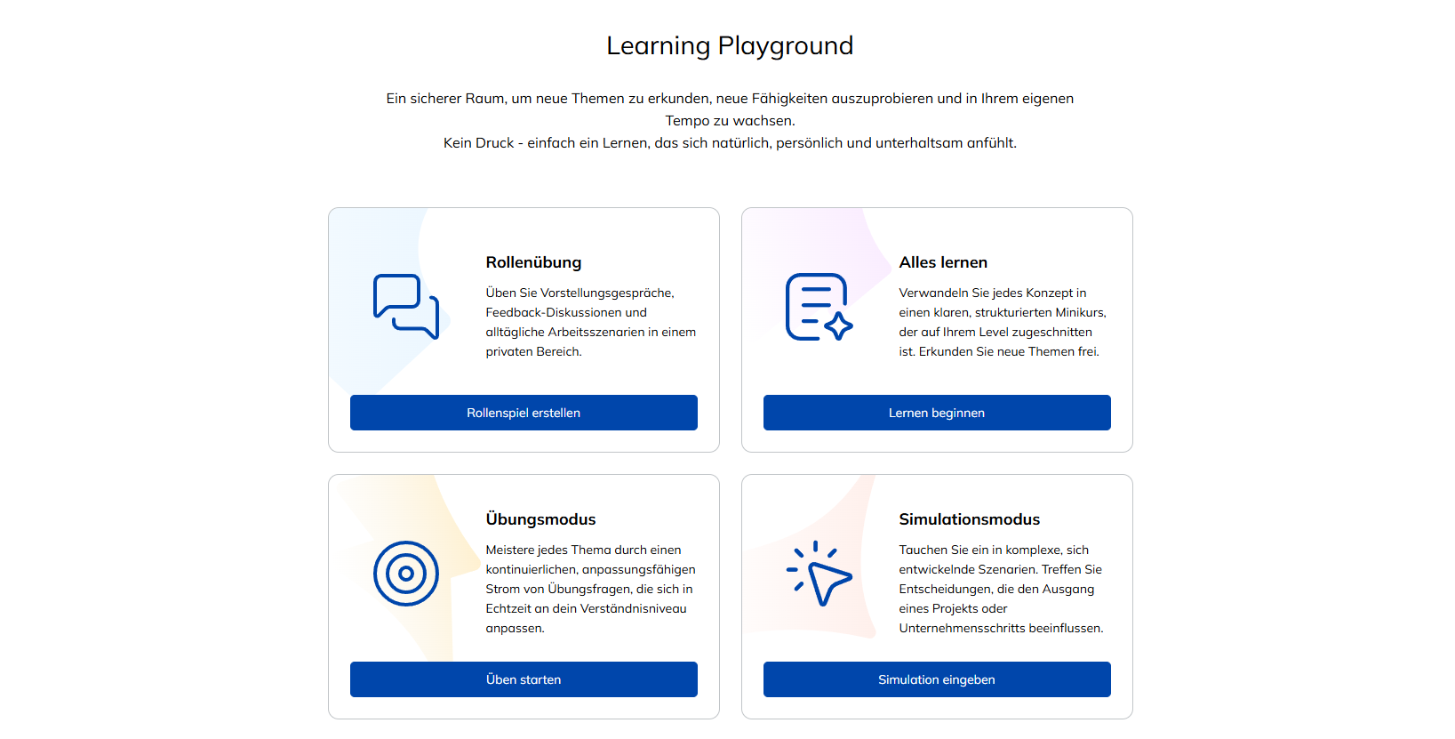 Learning Playground